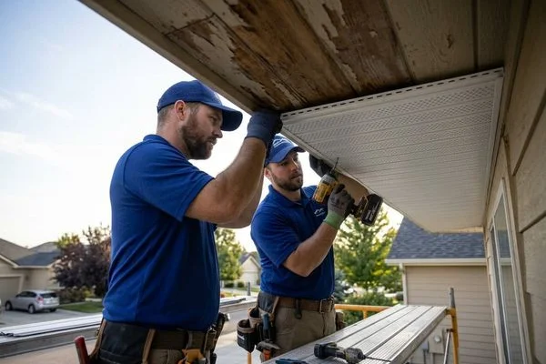 Fascia & Soffit Repair project example 2 in Nampa Idaho