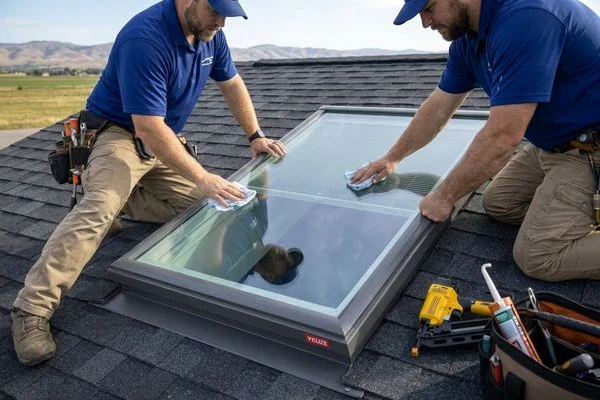 Skylight Installation project example 4 in Nampa Idaho