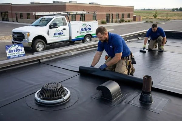 Commercial Roofing project example 2 in Nampa Idaho