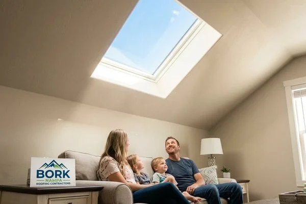 Skylight Installation project example 3 in Nampa Idaho